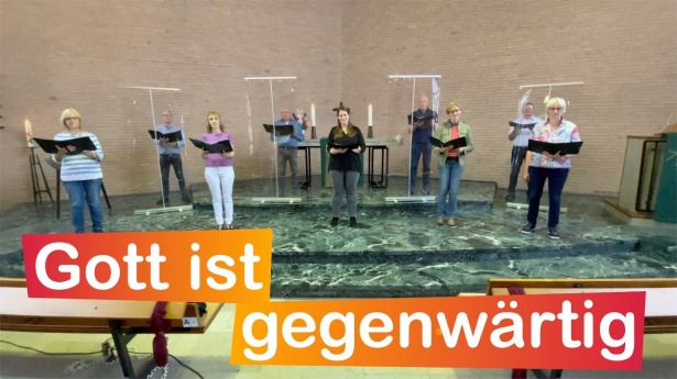 Embedded thumbnail for 04.07.2021 – „Gott ist gegenwärtig“ (EG 165)