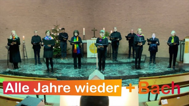 Embedded thumbnail for 24.12.2021 – „Alle Jahre wieder“ + Bach