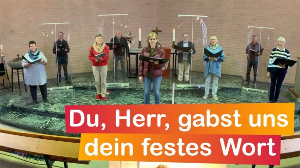 Embedded thumbnail for 24.05.2021 – „Du, Herr, gabst uns dein festes Wort“